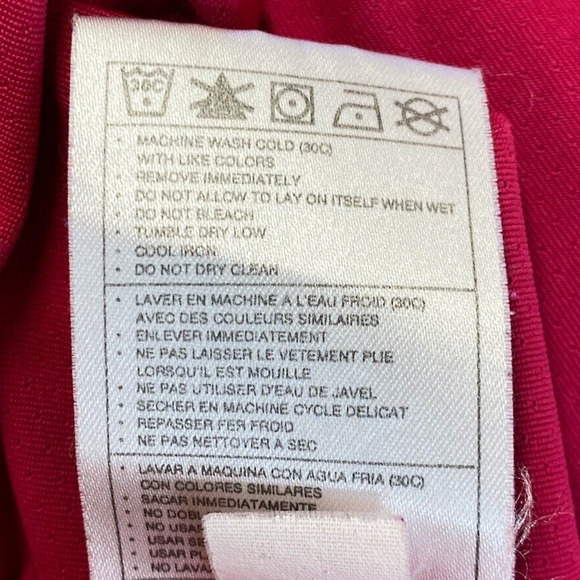 Nike Golf Shirt Womens XS (0-2) Pink Dri Fit Short Sleeve 1/4 Zip Activewear Top - Picture 11 of 12